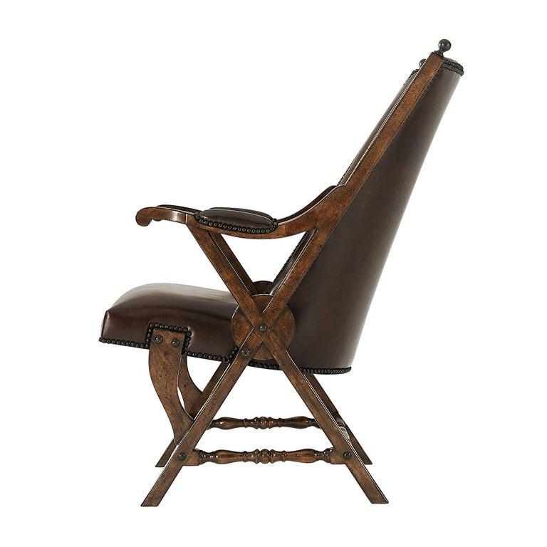 Leather Campaign Chair For At 1stdibs Leather Campaign Chair For At 1stdibs, Vintage Leather Campaign Chair