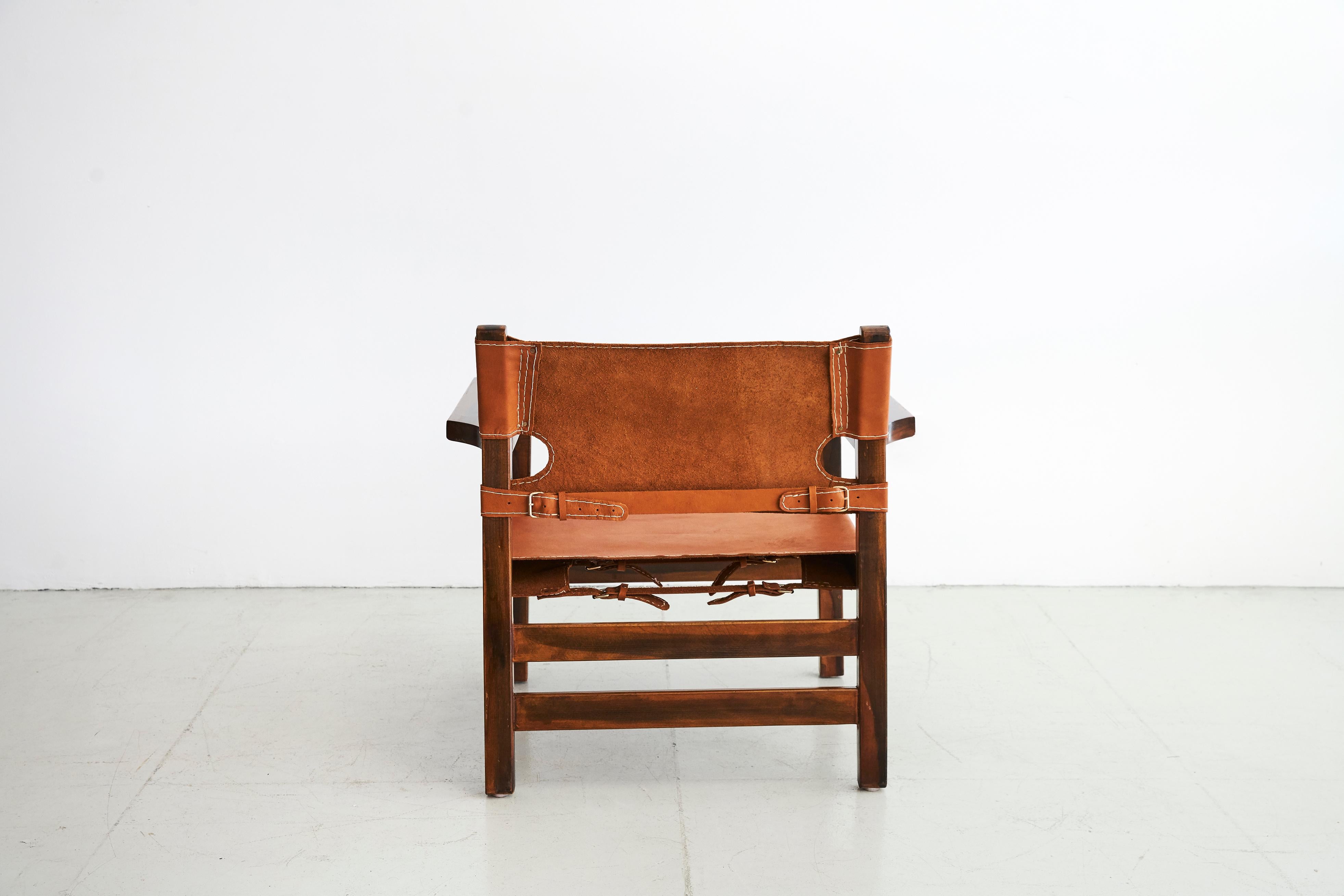 American Leather Campaign Chairs