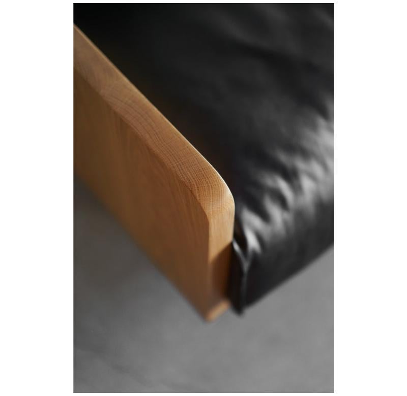 Américain Leather Carter Sofa by Croft House en vente