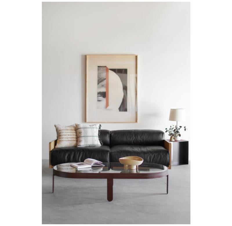 Leather Carter Sofa by Croft House Neuf - En vente à Los Angeles, CA