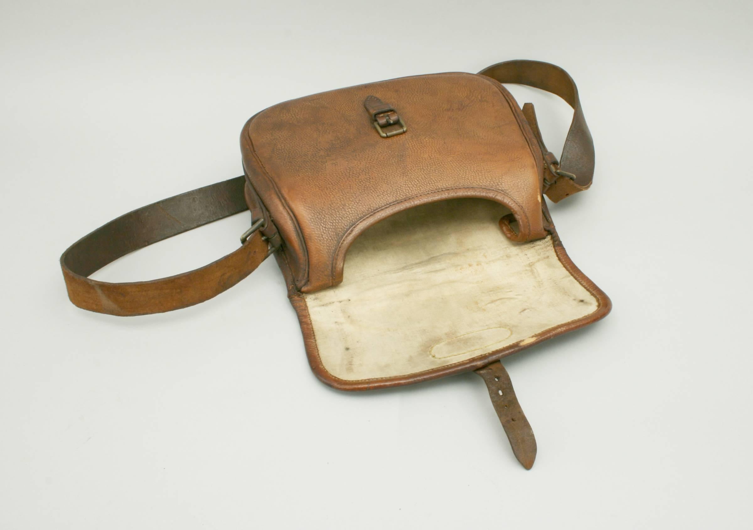 English Leather Cartridge Bag