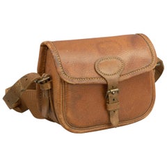 Vintage Leather Cartridge Bag