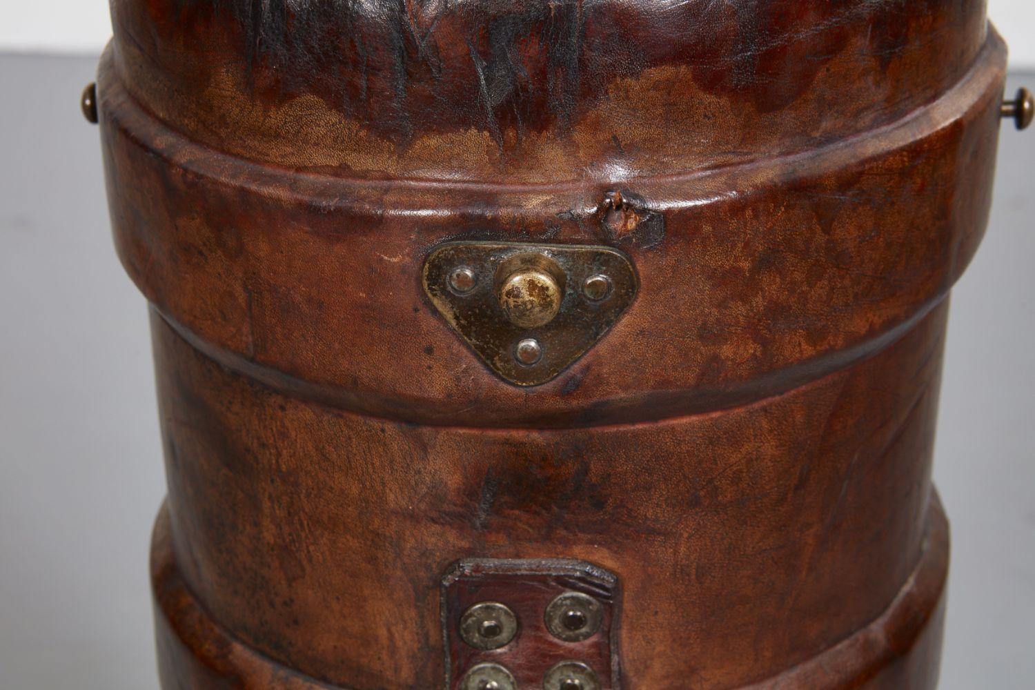 Early 20th Century Leather Cartridge Carrier