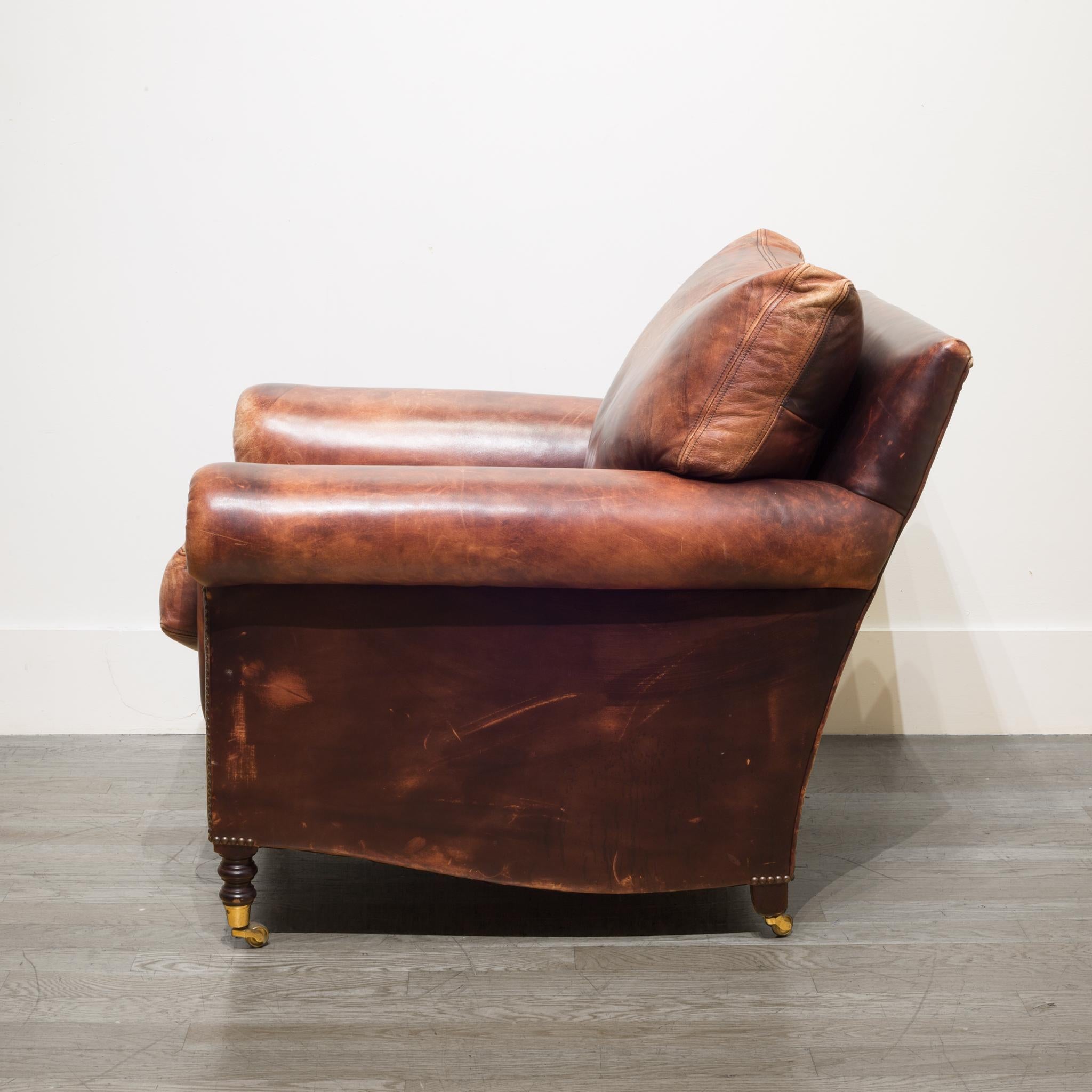 Industrial Leather Chair by George Smith