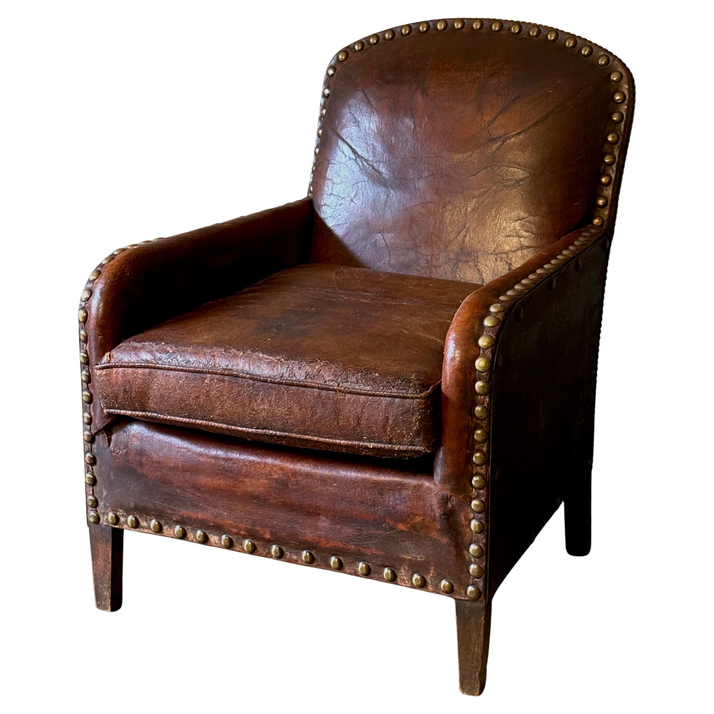 Leder Stuhl