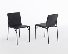 Leather chair Casamania & Horm Tout Le Jour design Marc Thorpe