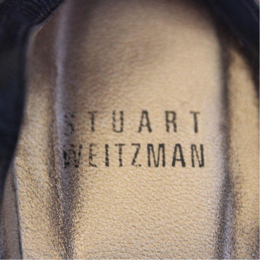 Women's Stuart Weitzman Leather chanel size 38 For Sale