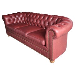 Leather Chesterfield by Alex Stuart Designs