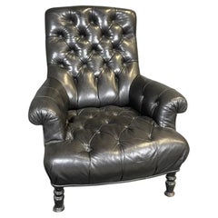 Vintage Leather Chesterfield club armchair, circa 1930/1950 very good state