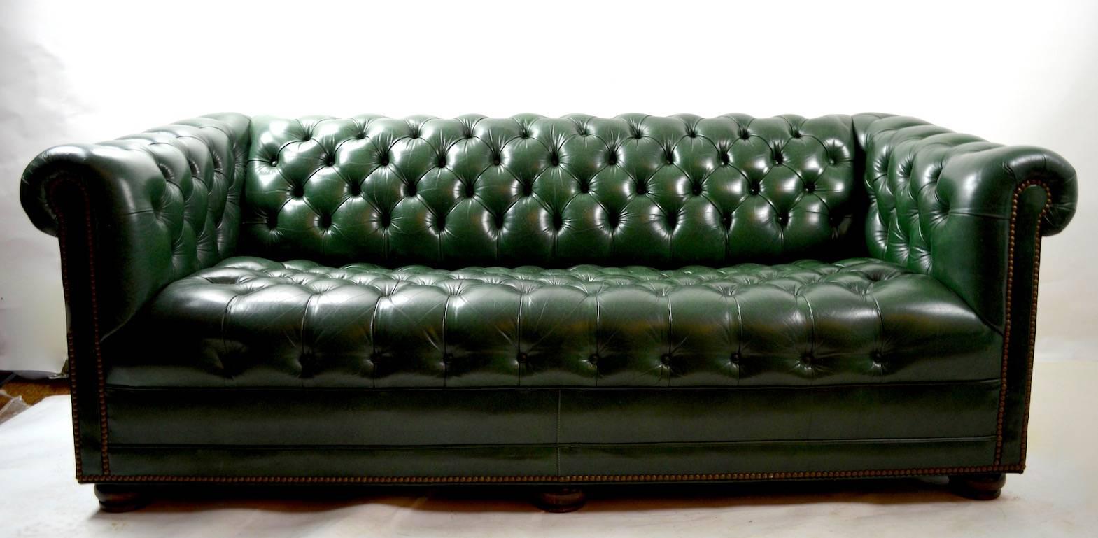 hancock & moore chesterfield sofa