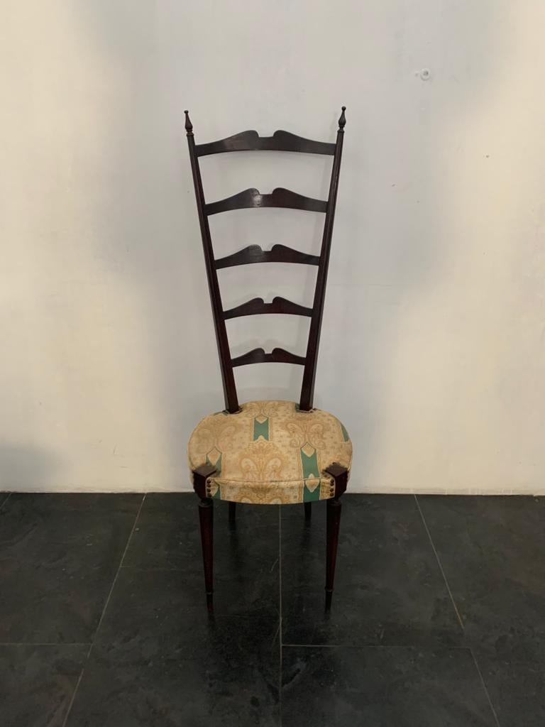 Leather Chiavarina Dining Chair.
Packaging with bubble wrap and cardboard boxes is included. If the wooden packaging is needed (fumigated crates or boxes) for US and International Shipping, it's required a separate cost (will be quoted separately).
