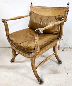 Leather "Cleopatra" Armchairs by Fergusson Copeland
