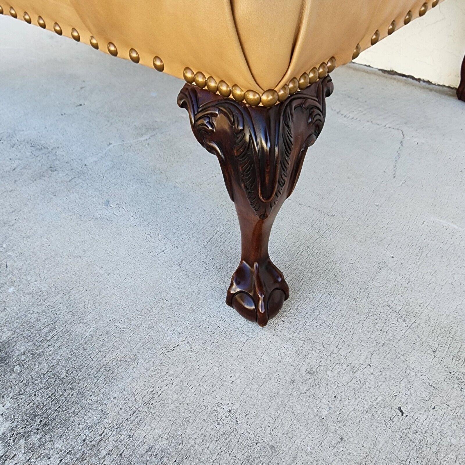 American Leather Cocktail Ottoman Table by CENTURY FURNITURE
