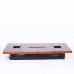Leather Coffee Table