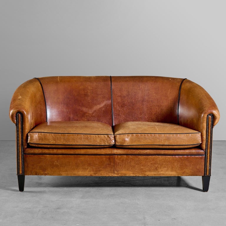 Leather Couch For Sale at 1stDibs