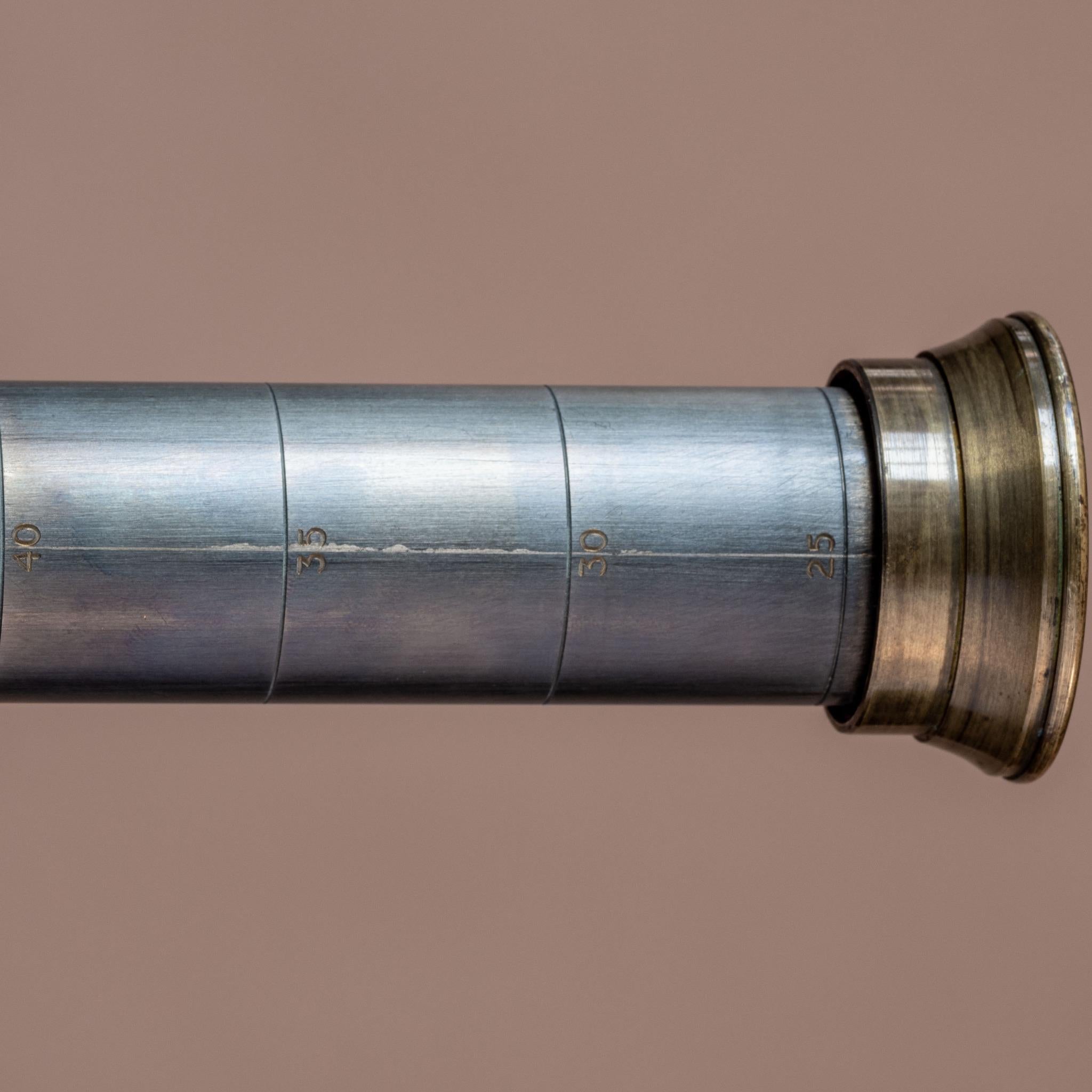 Leather Covered Hand Held Telescope, Circa 1930 1