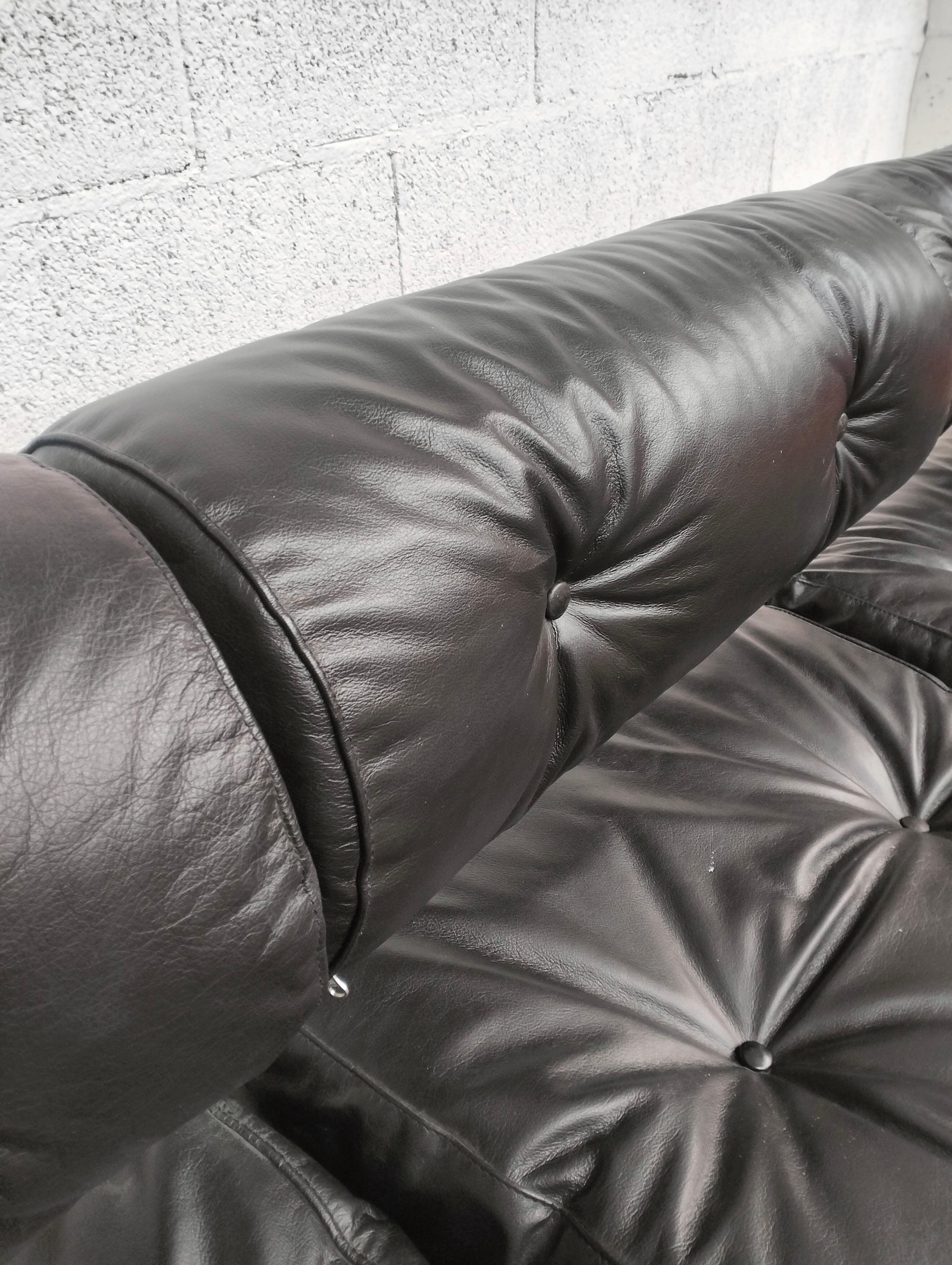 Leather daybed GS-195 model by Gianni Songia for Sormani - 60s 6