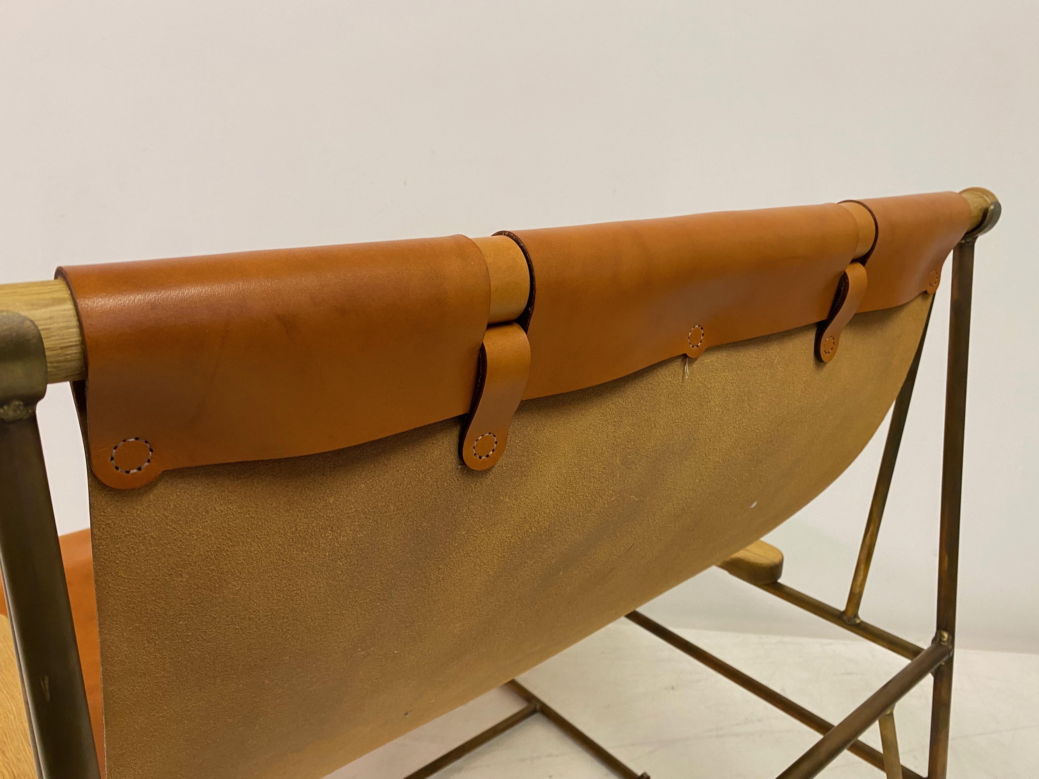 Leather Deck Lounge Chair by Tyler Hays for BDDW 6