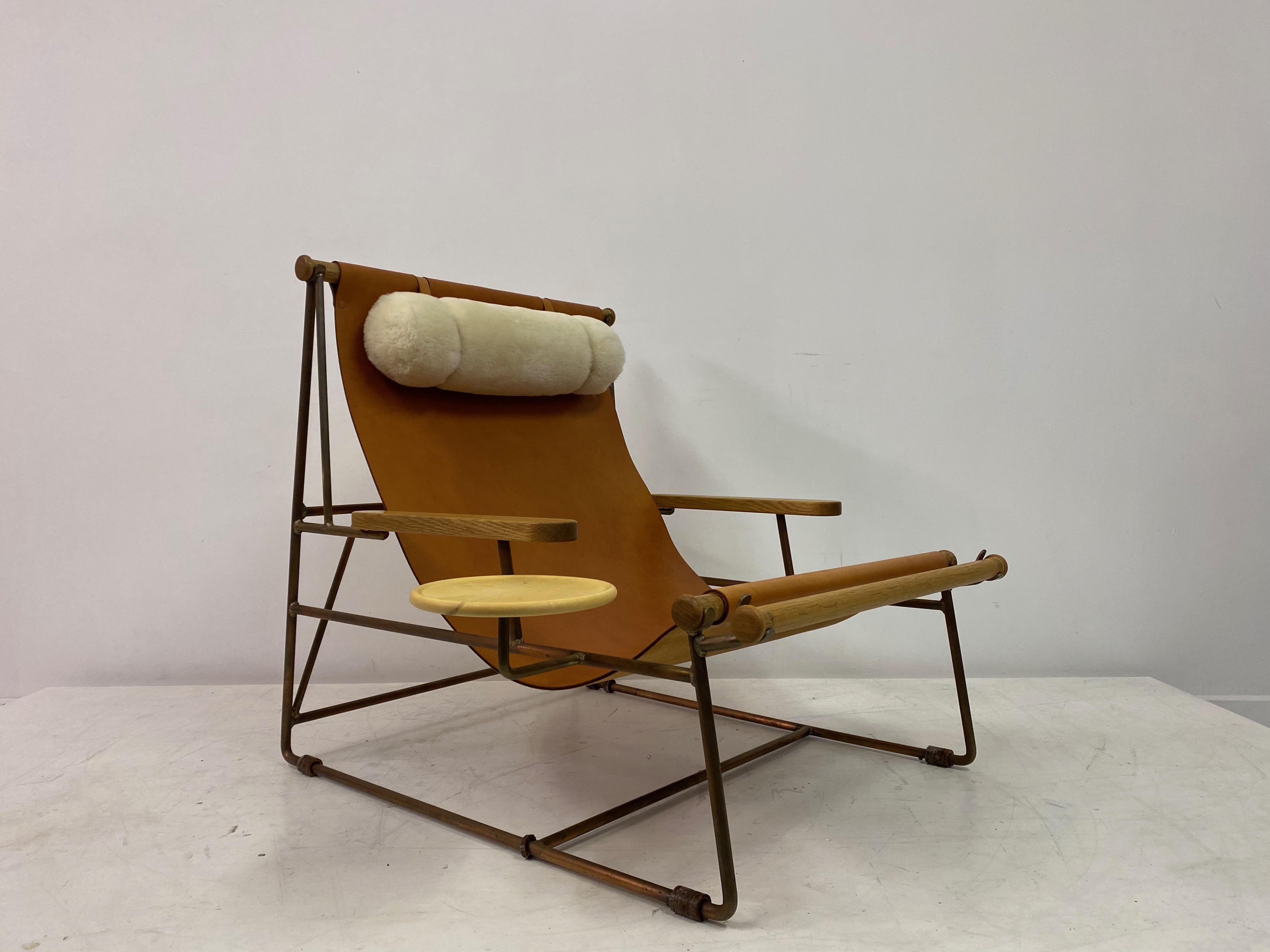 Leather Deck Lounge Chair by Tyler Hays for BDDW 8