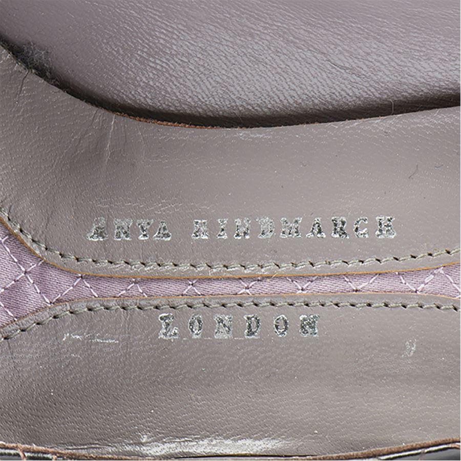 Anya Hindmarch Leather décolleté size 40 In Excellent Condition For Sale In Gazzaniga (BG), IT