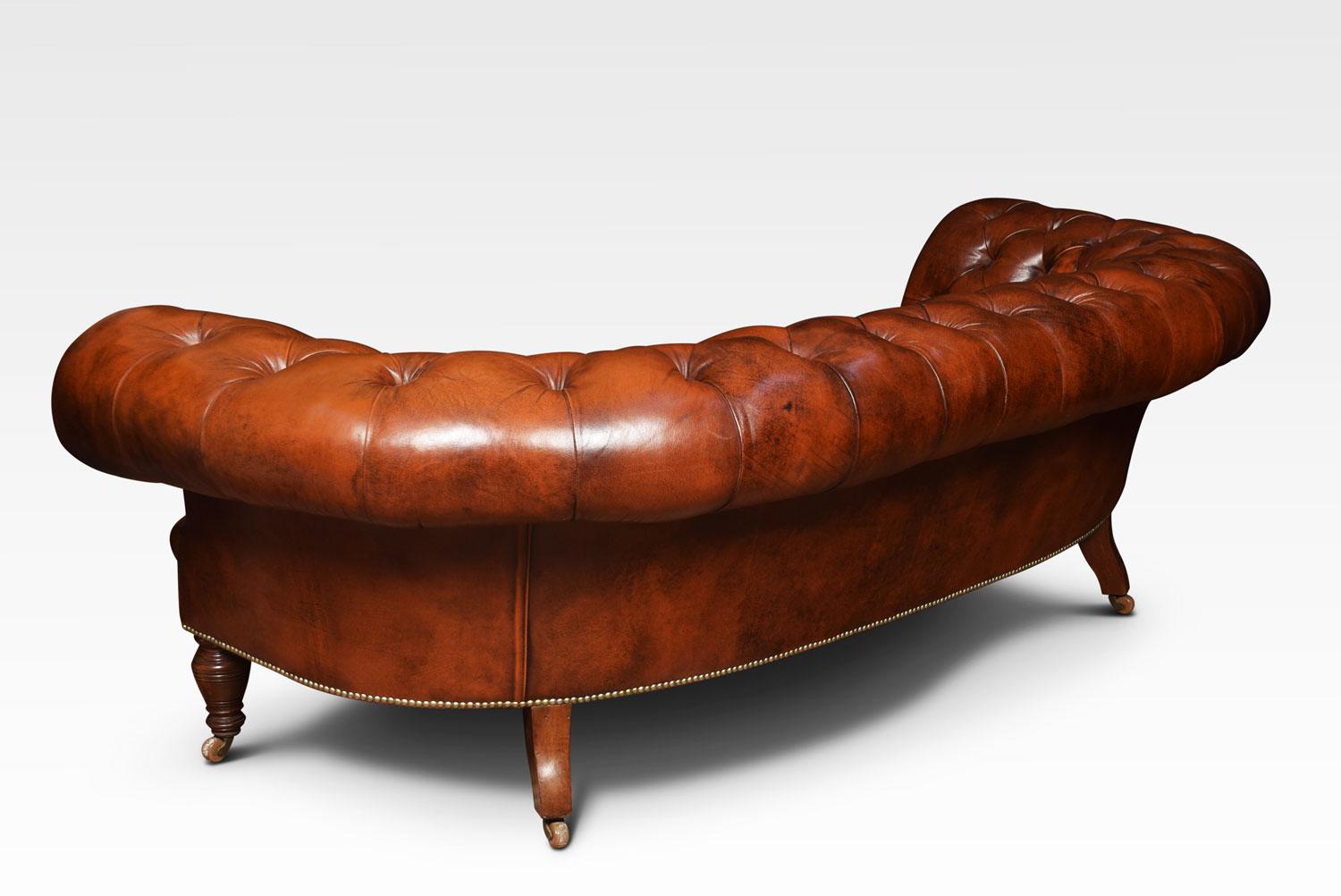 Leather Deep Buttoned Chesterfield 3