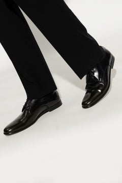 Leather Derby shoes