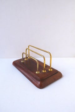 Leather Desk Mail Letter Holder