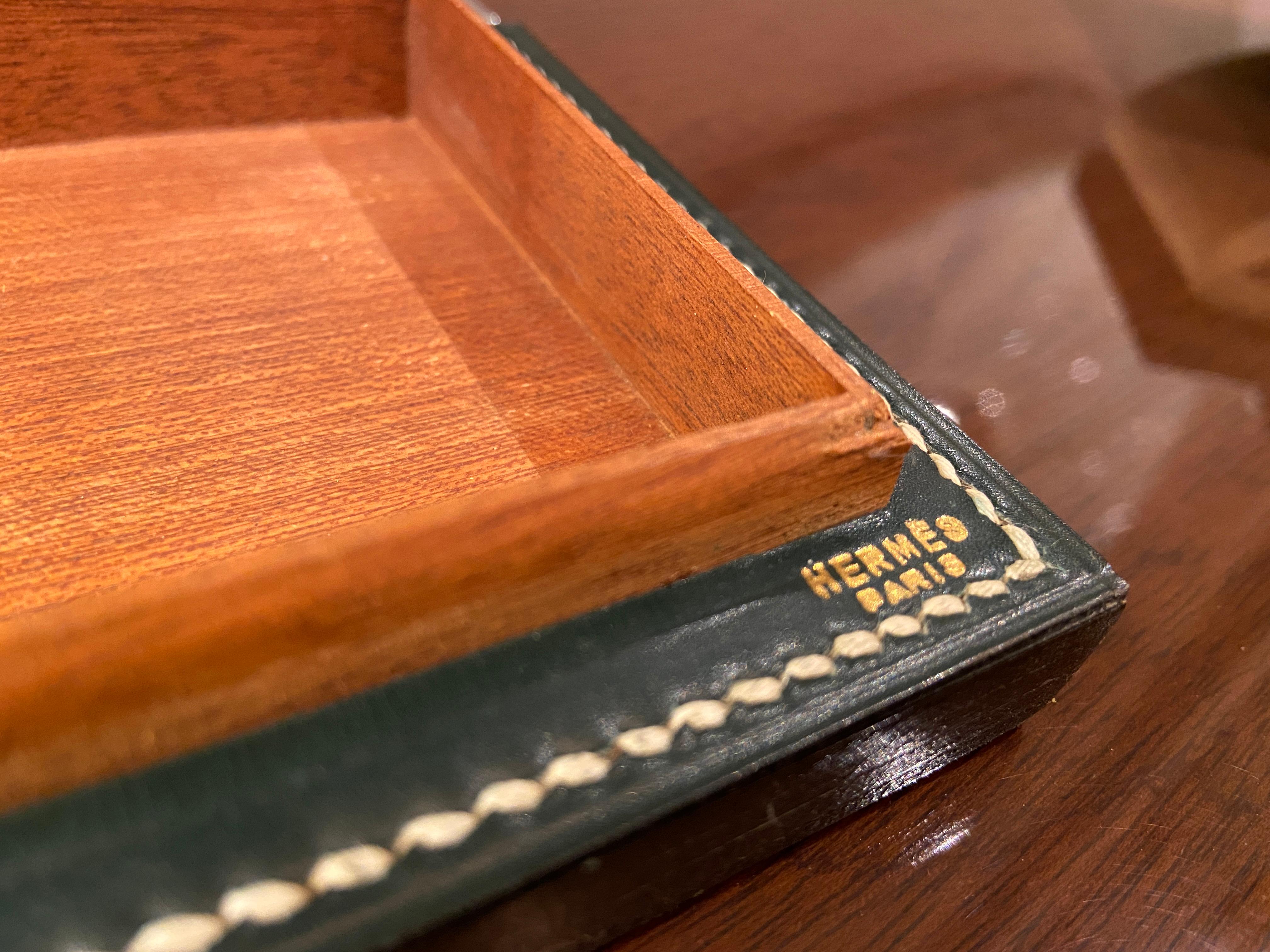 Leather Desk Set by Paul Dupre-Lafon for Hermes, France, 1960s 3