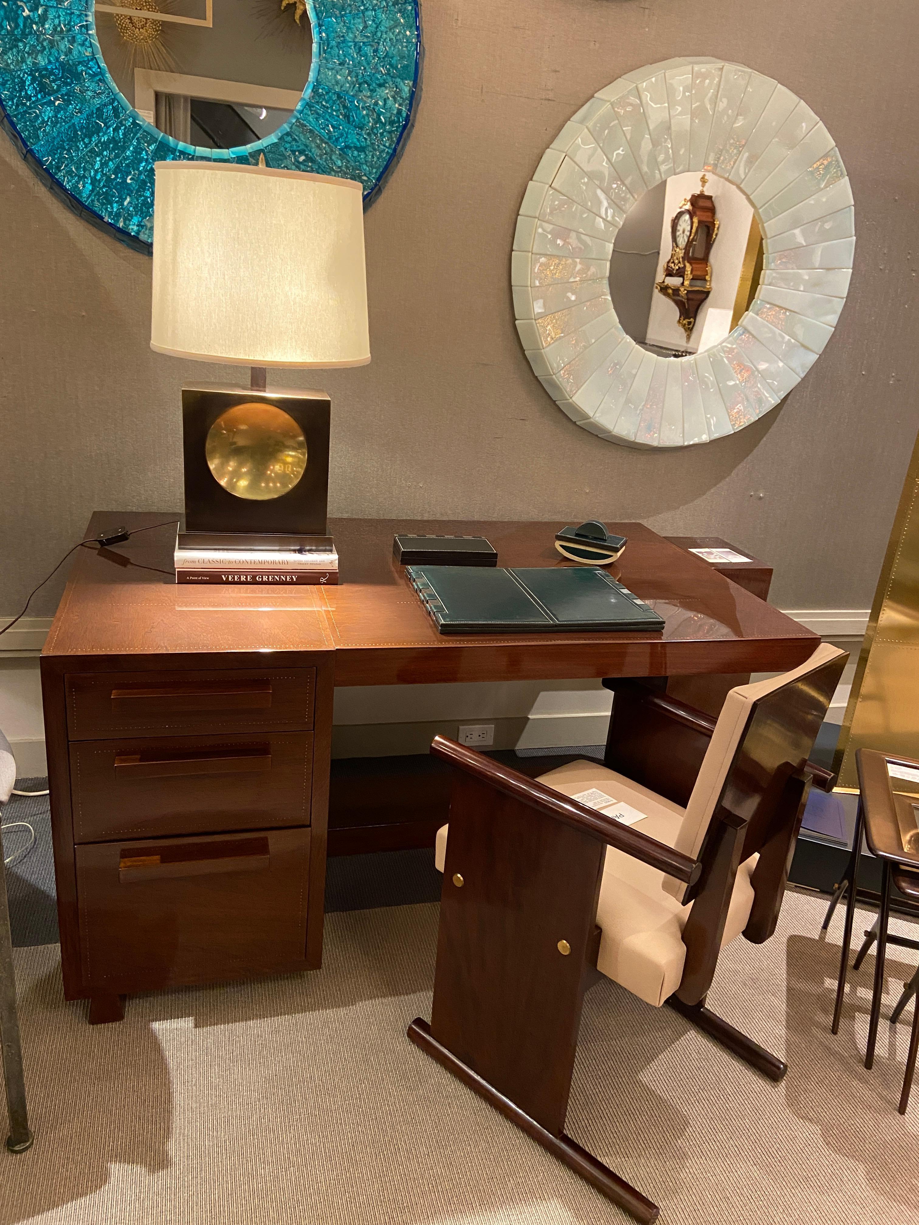 French Leather Desk Set by Paul Dupre-Lafon for Hermes, France, 1960s