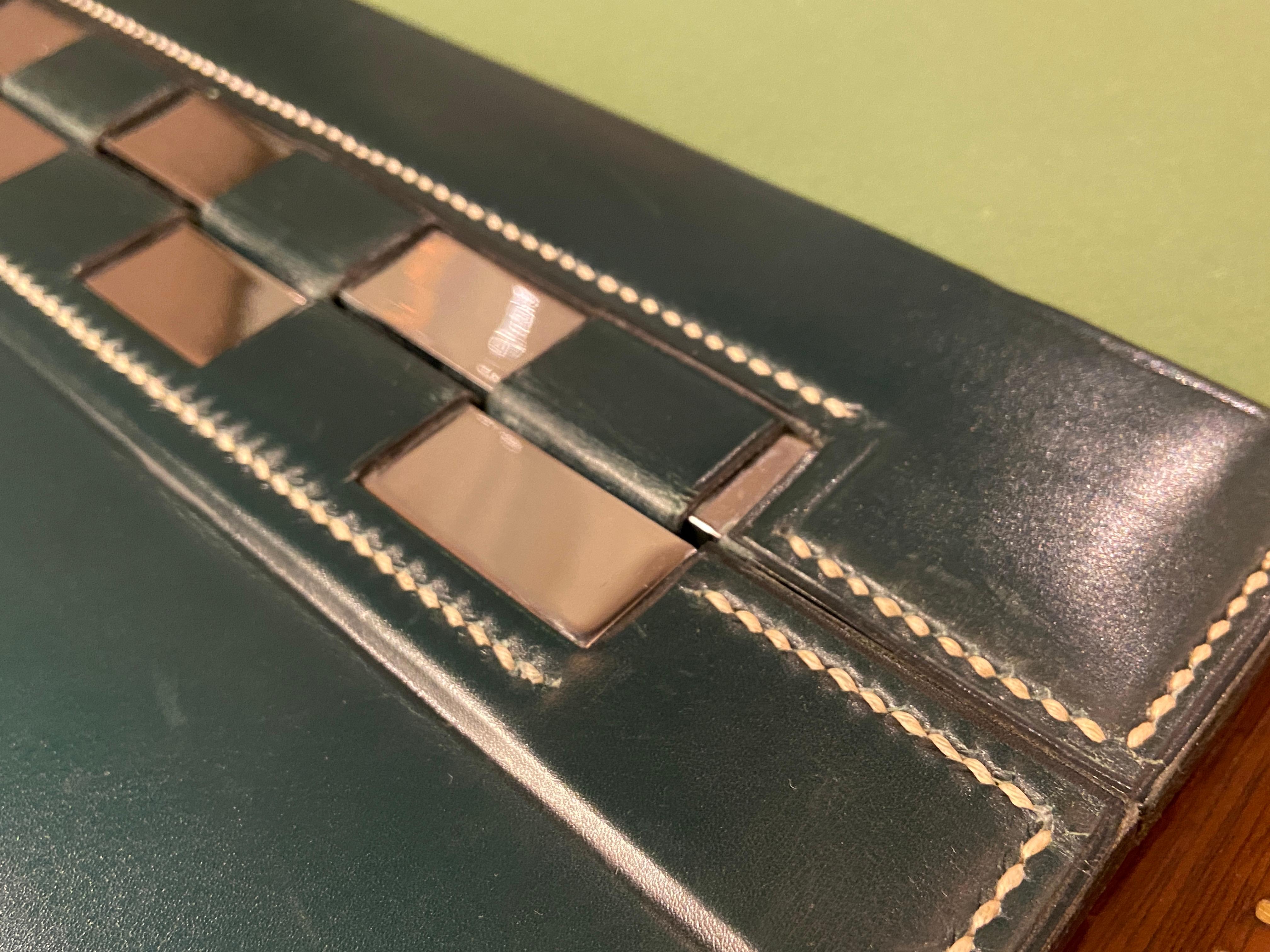 Leather Desk Set by Paul Dupre-Lafon for Hermes, France, 1960s 1