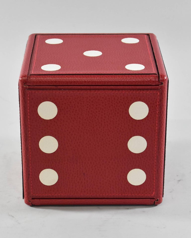 Leather Dice Style Multi Game Box Made in Italy, Bergdorf Goodman at