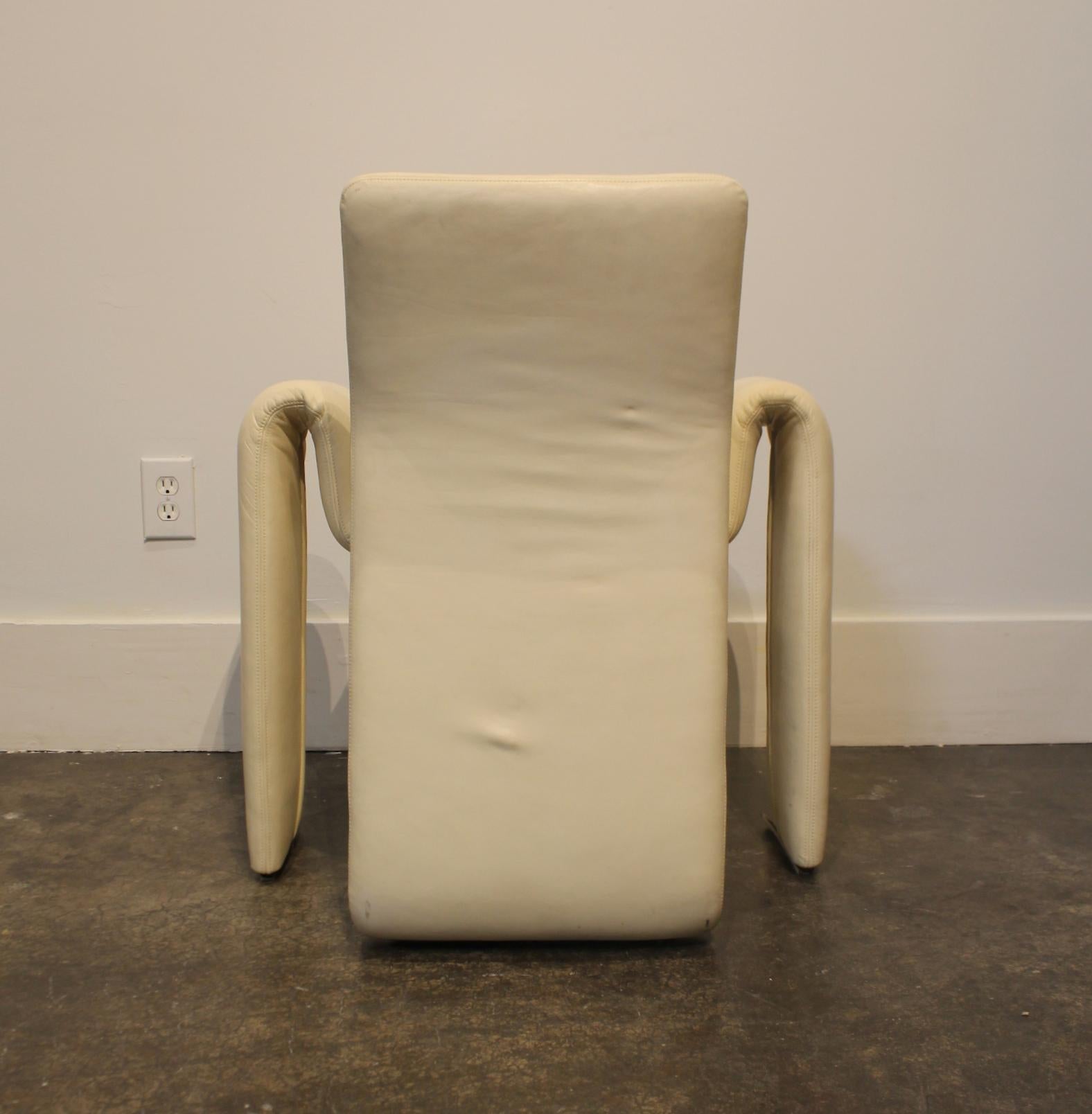 Leather Dining Chairs by Steve Leonard for Brayton International 3