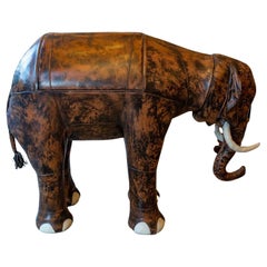 Leather Elephant Bar by Dimitri Omersa, 'Yugoslavia'