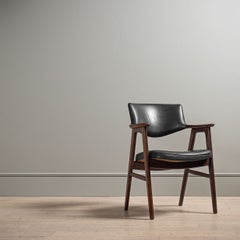 Leather Erik Kirkegaard Chair, 1950