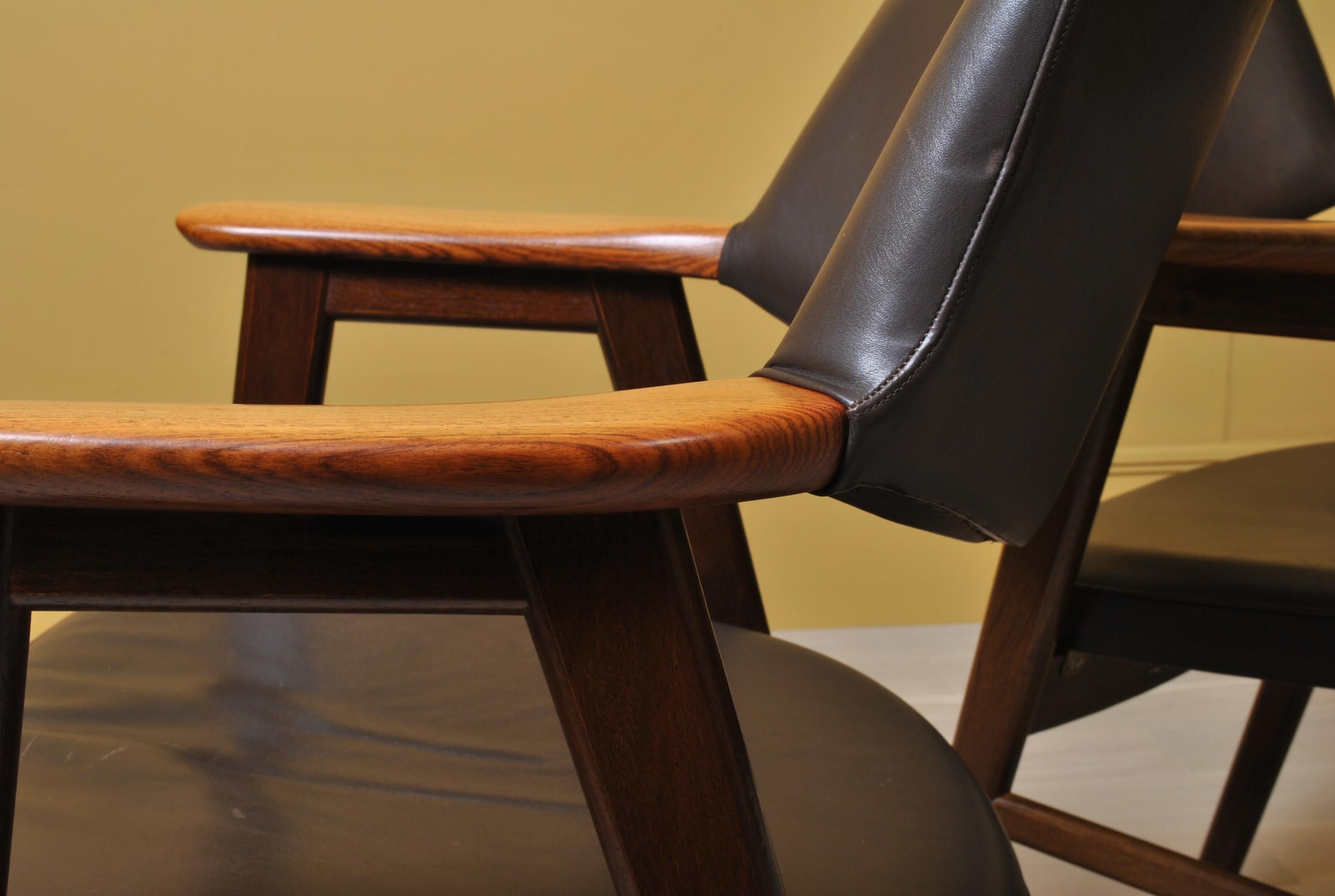 Leather Erik Kirkegaard Desk Chair 6