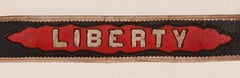 Leather Fireman's Parade Belt
