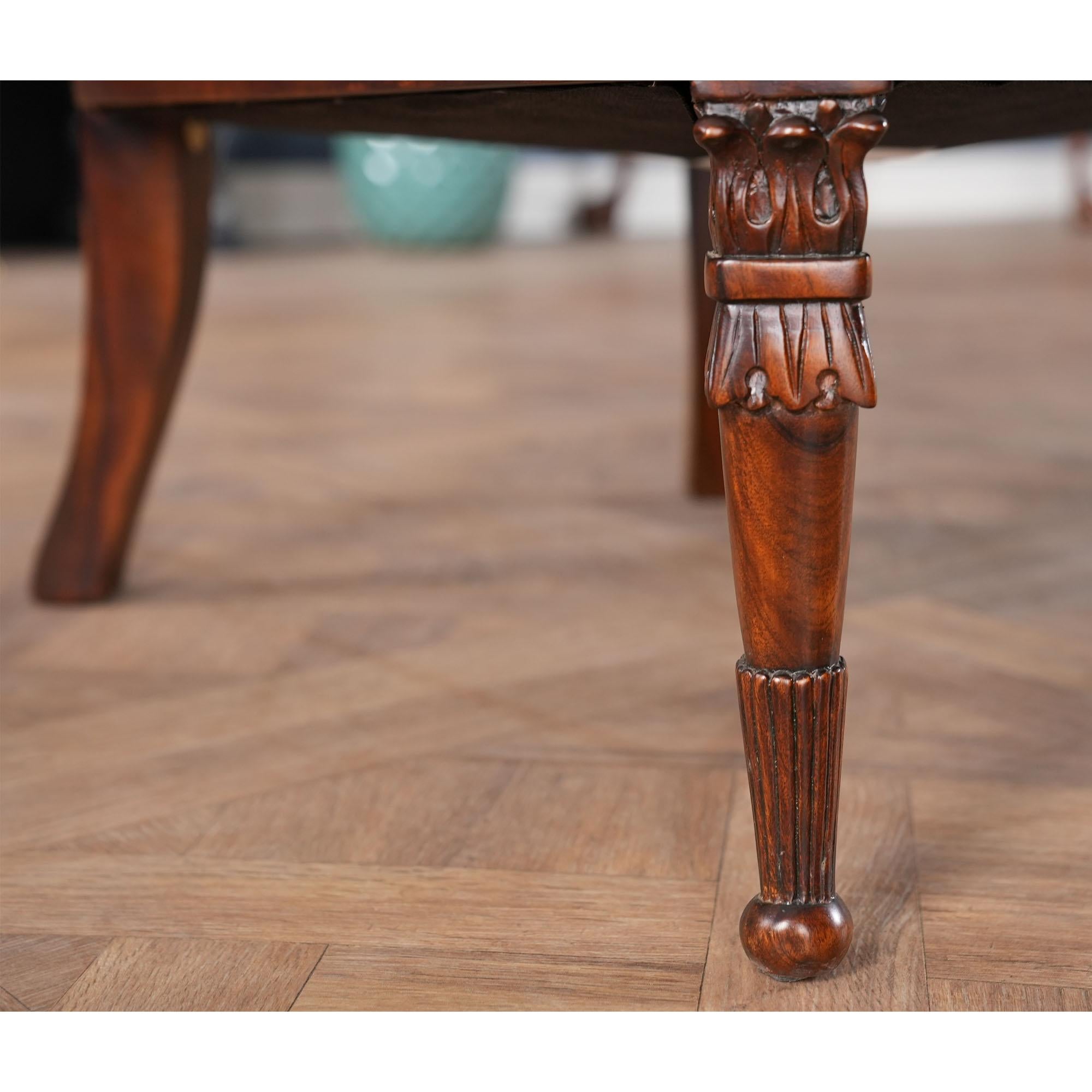Leather Fireside Chair For Sale 1