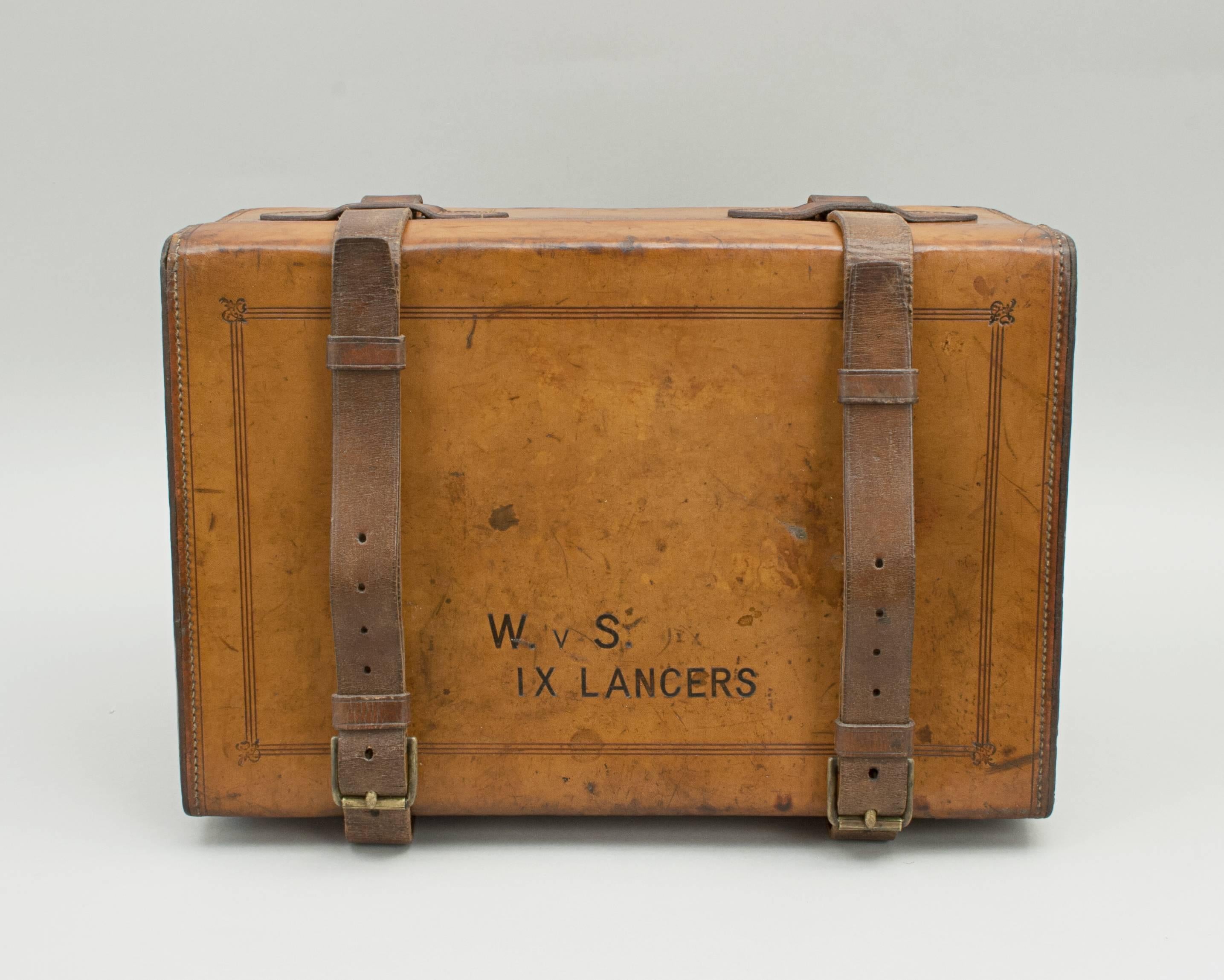 Leather Fishing Case In Good Condition In Oxfordshire, GB