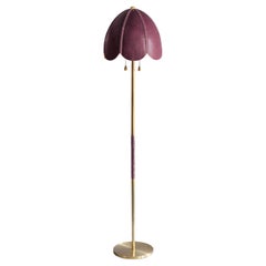 Lámpara de pie de cuero, Berry, Doma, Colección Saddle Lamp
