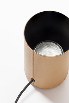 Leather Floor OD Leather lamp by Tekna and Gio Bagnara
