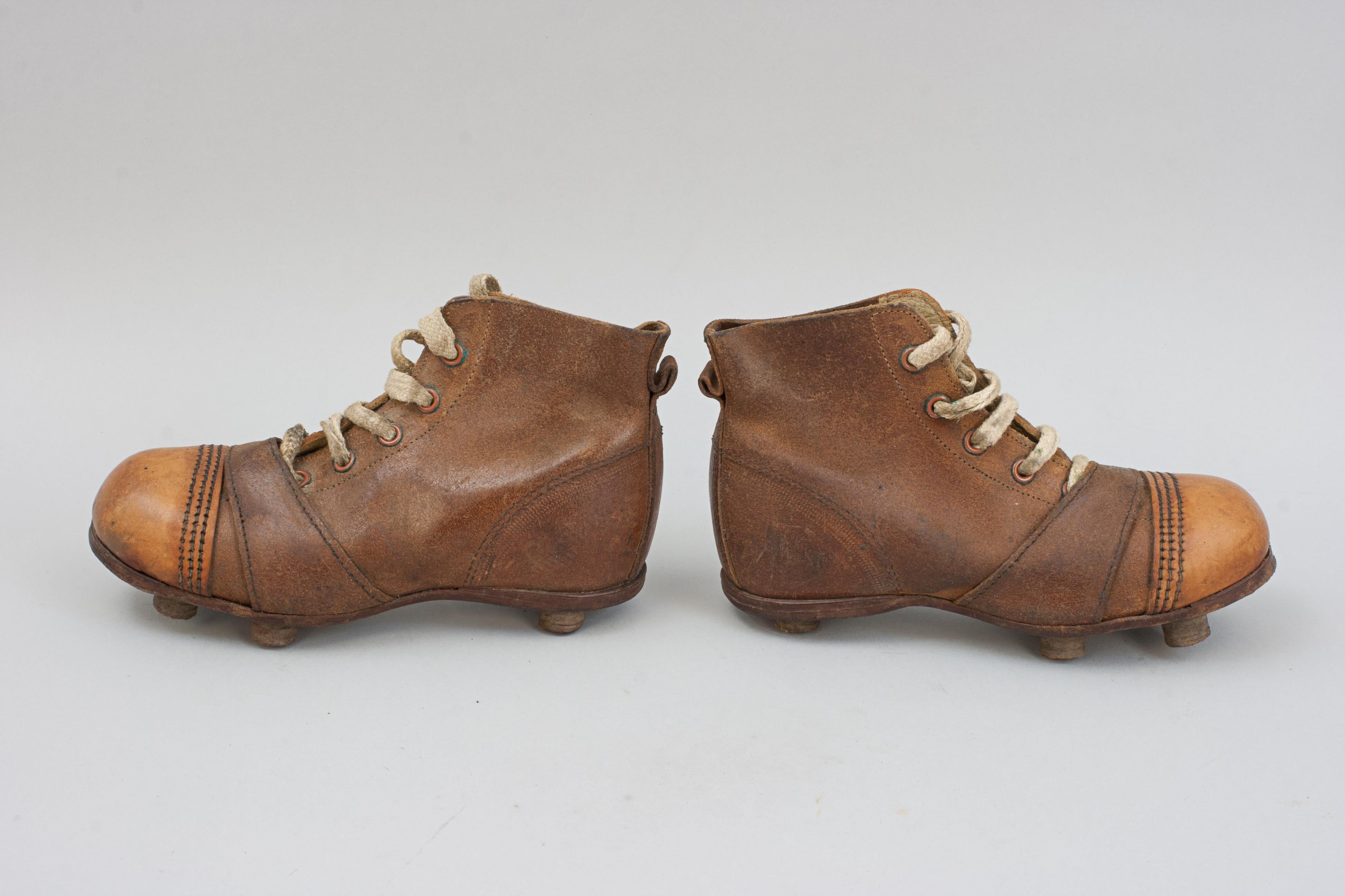 Botas de fútbol de piel Británico en venta