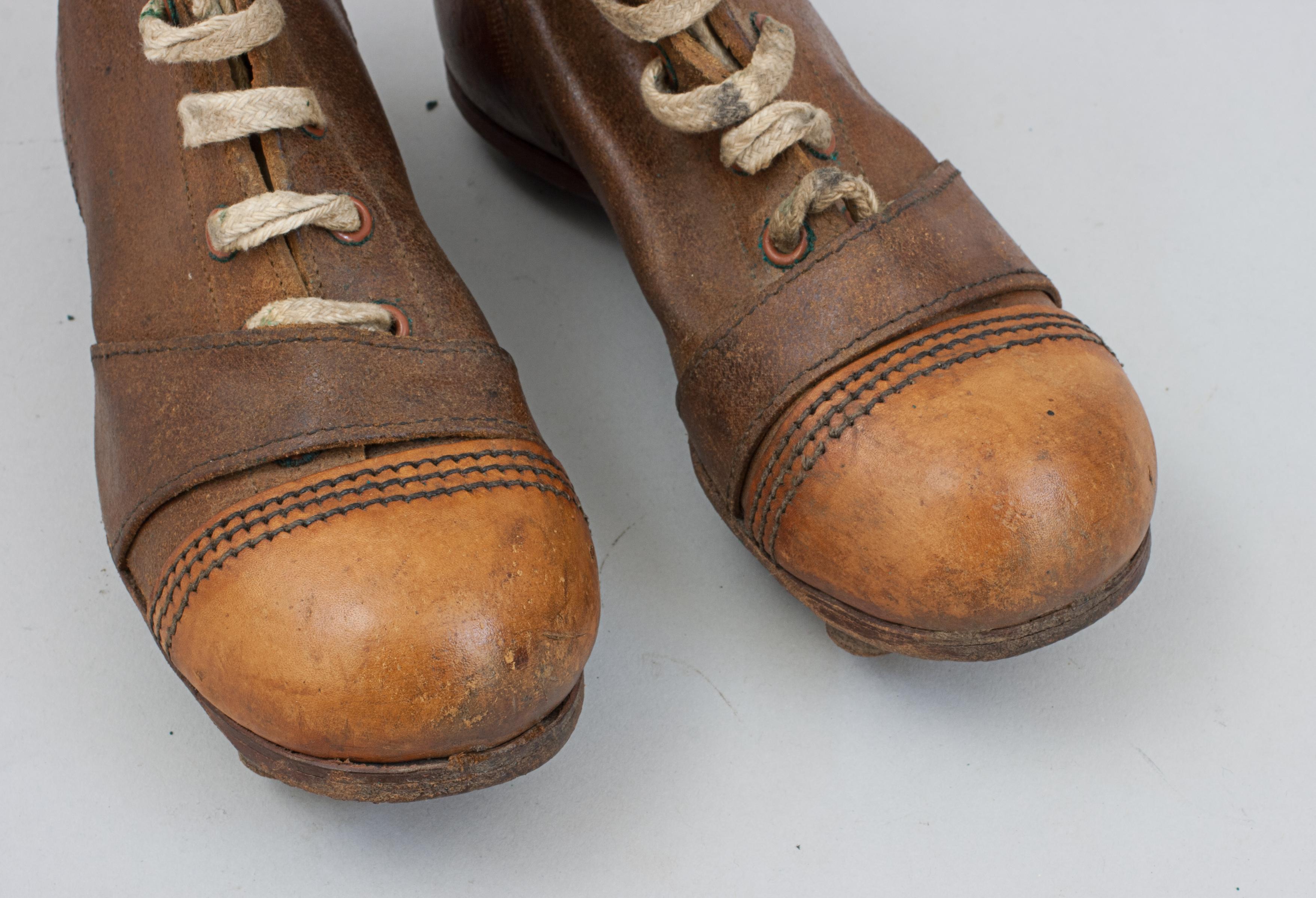 Botas de fútbol de piel en venta 1