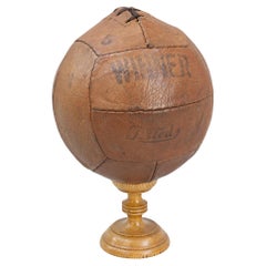 Leder-Fußballer „Sieger“