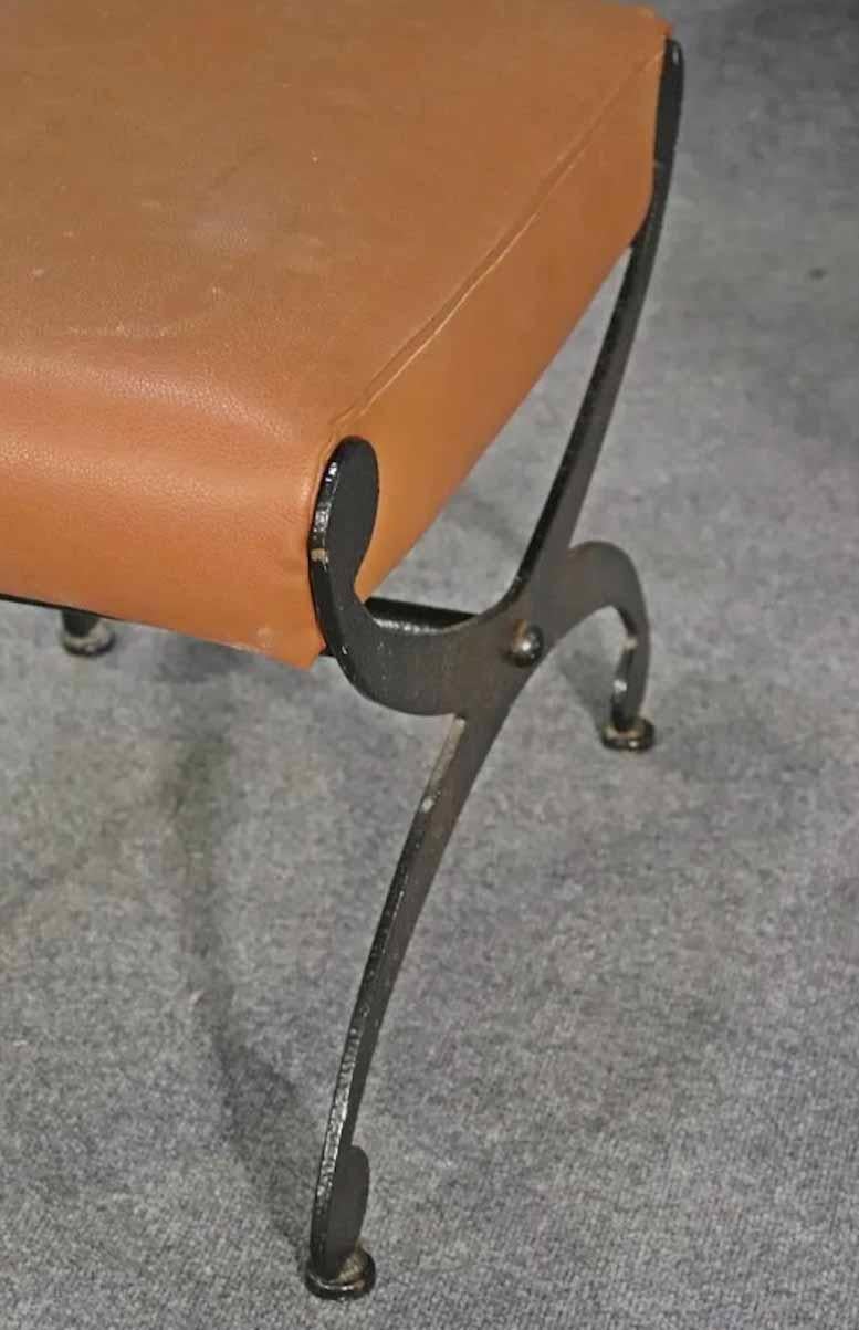20th Century Leather Footrests For Sale