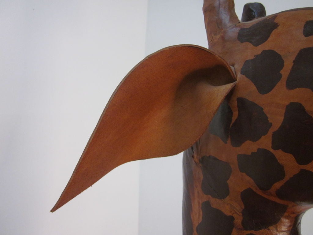 6ft wooden giraffe