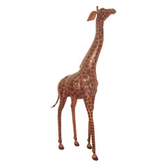 Jirafa de cuero