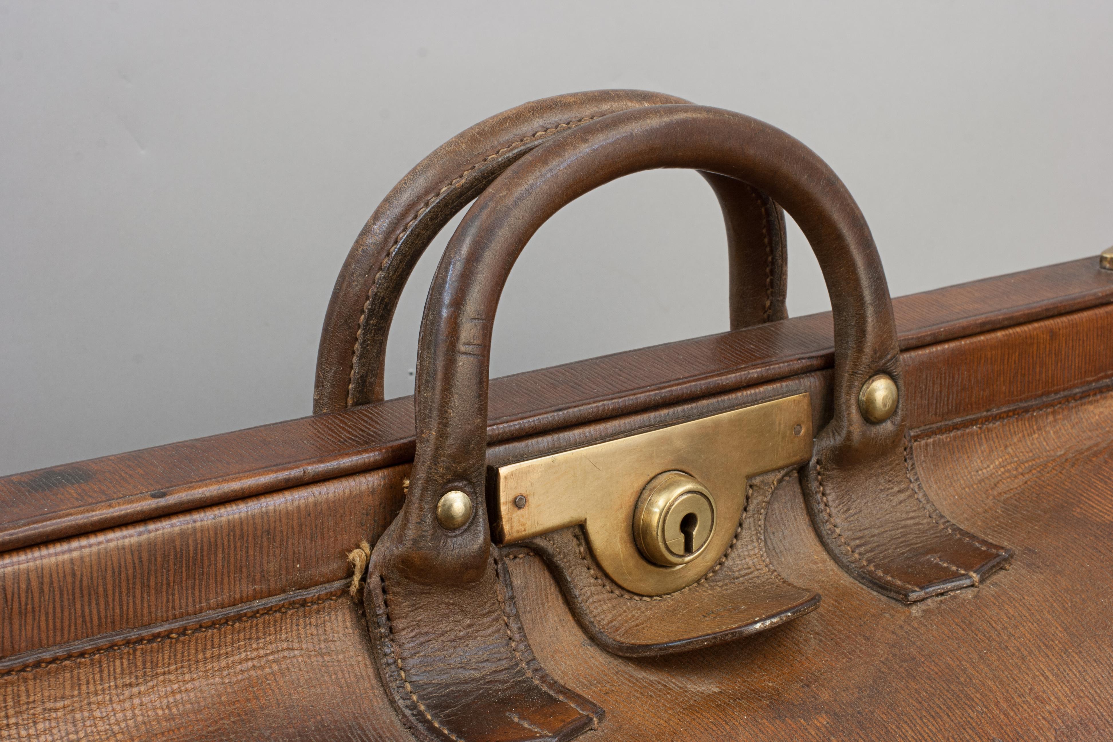 Leather Gladstone Bag by H.W Hill, Haymarket 5