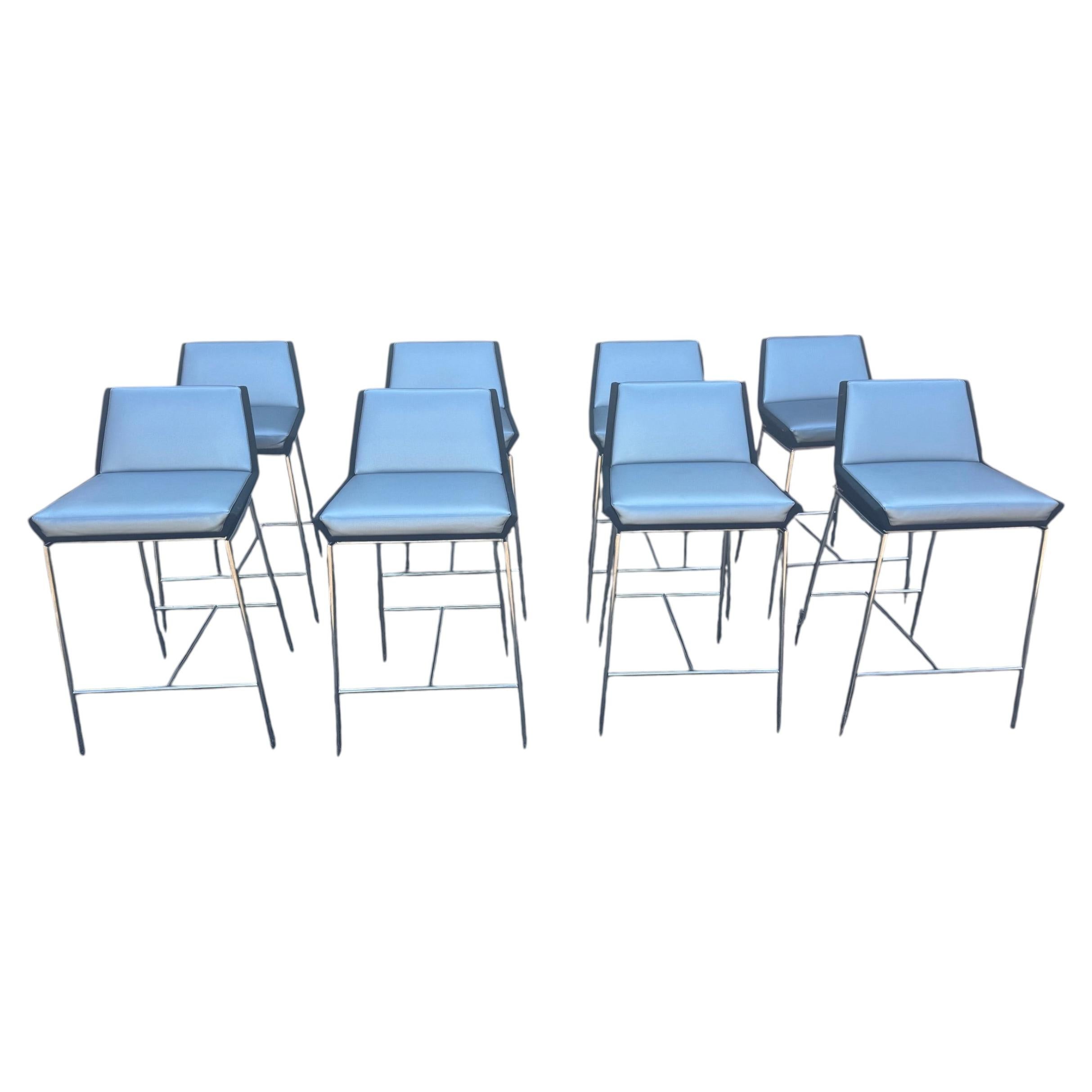 Leather grey Stools For Sale
