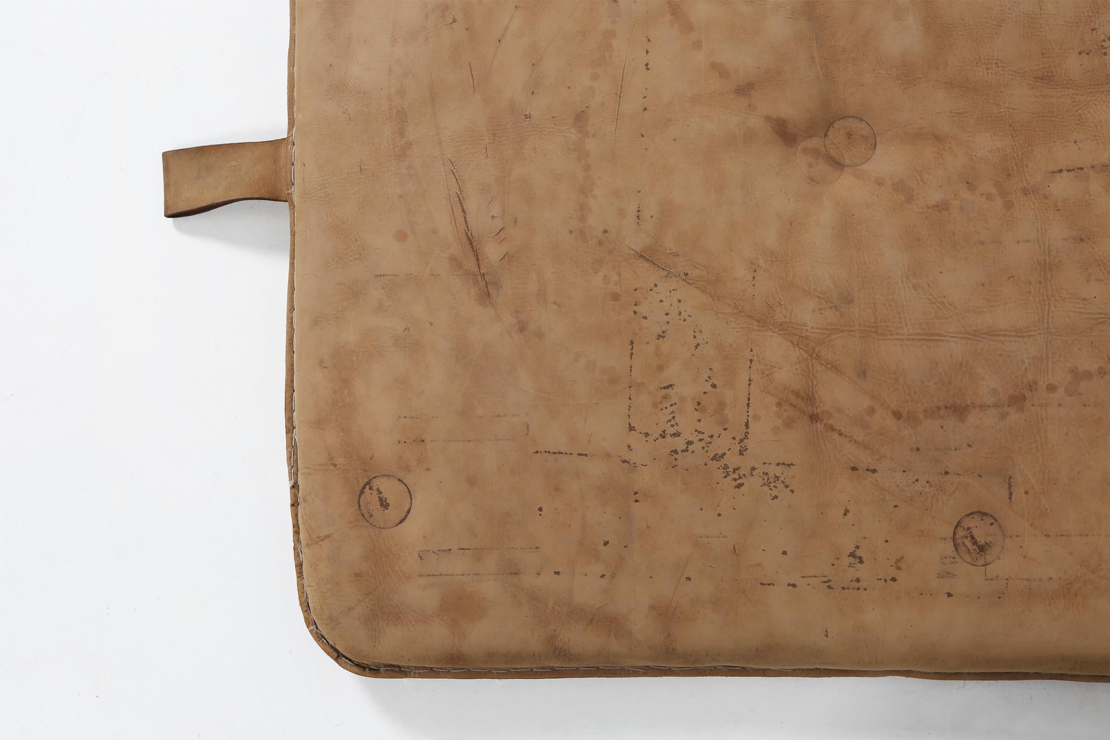 Leather Gym Mat, Ca.1930 4