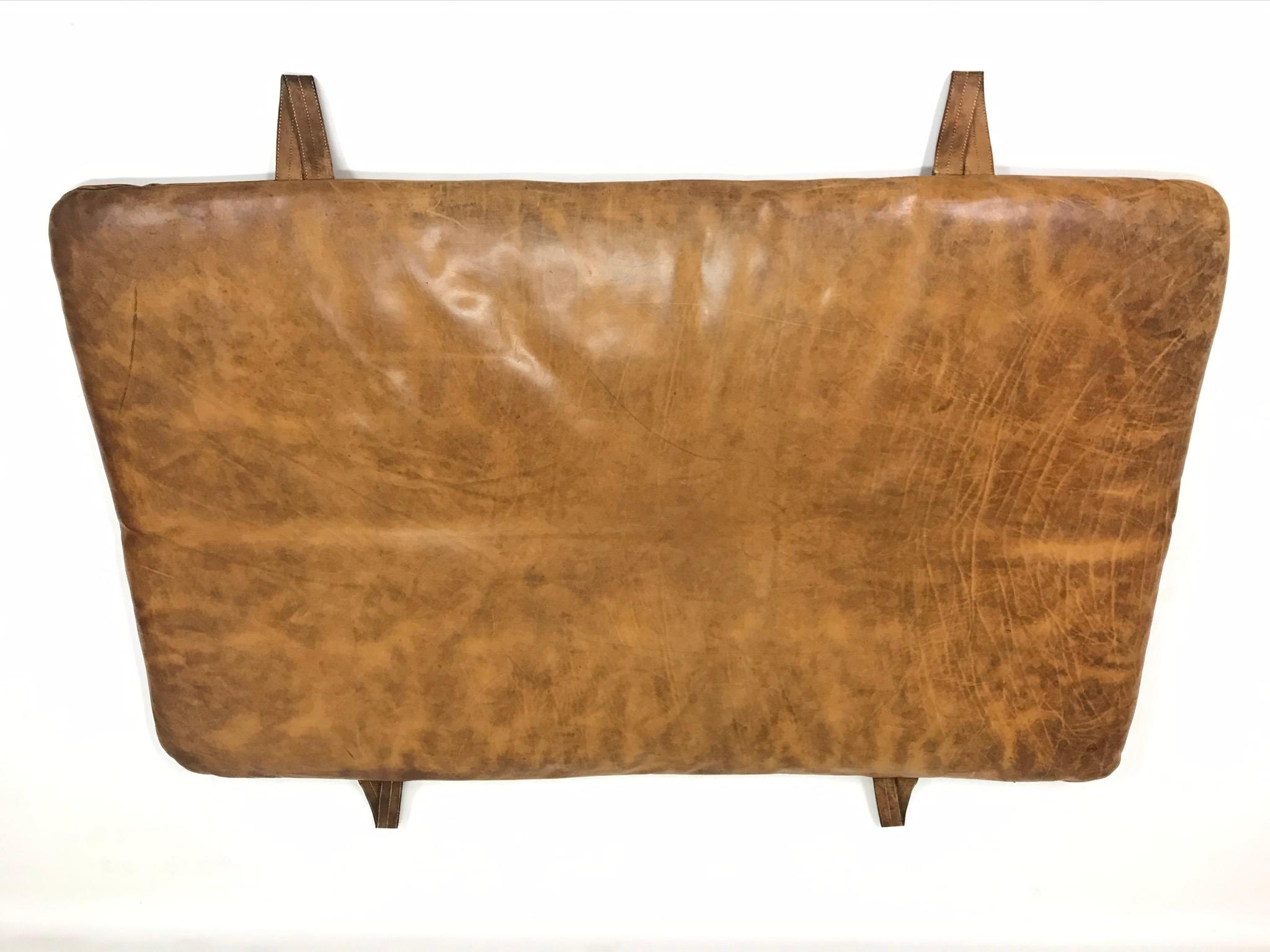 Leather Gym Mattress Czech, 1930 1